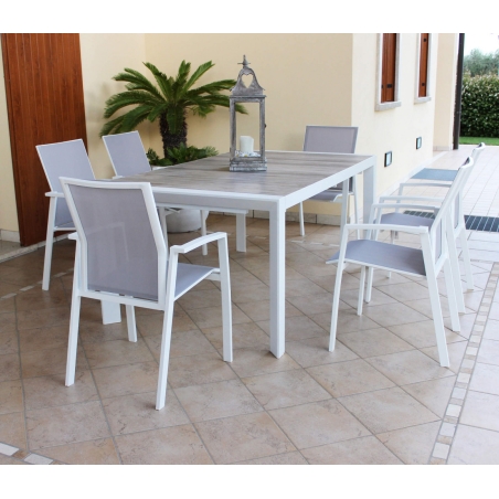 Tavolo Portland 175/235x100 - Bianco -8