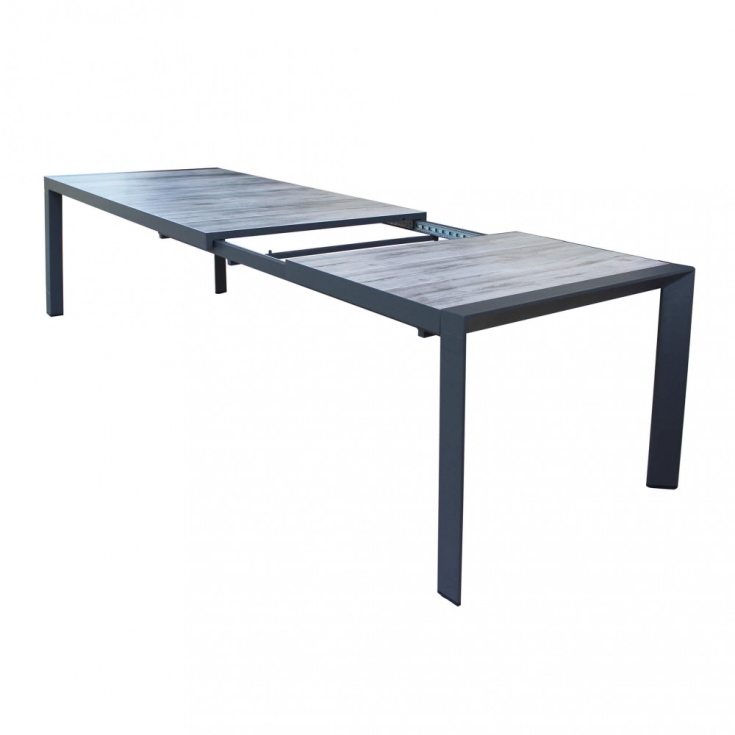 Tavolo Portland 175/235x100 - Antracite -2