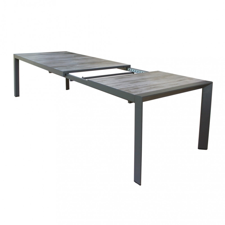 Tavolo Portland 175/235x100 - Antracite -2