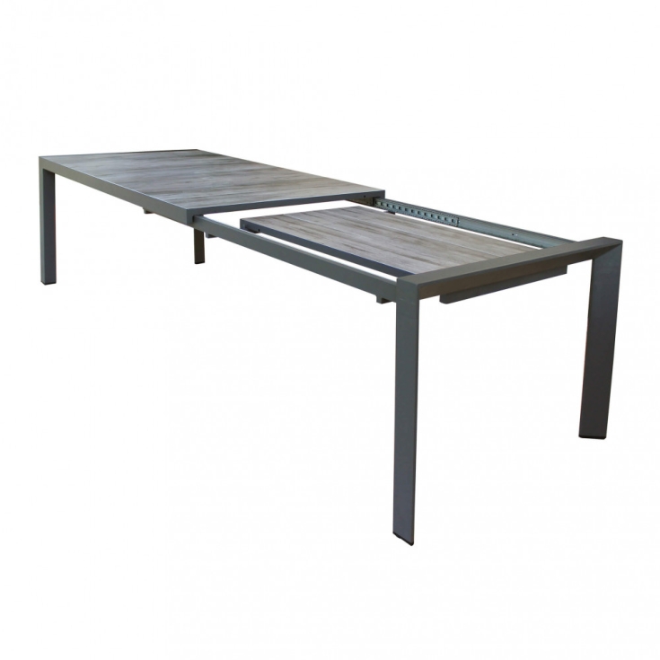 Tavolo Portland 175/235x100 - Antracite -3