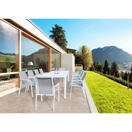 Consolle 85x51,50/104/156/208/260 - Bianco -9