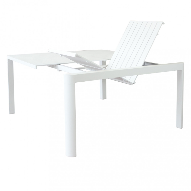 Tavolo Washington Allungabile 100/150x150 - Bianco -2