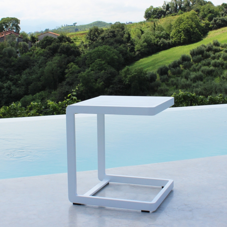 Tavolino Alimos - Bianco -8