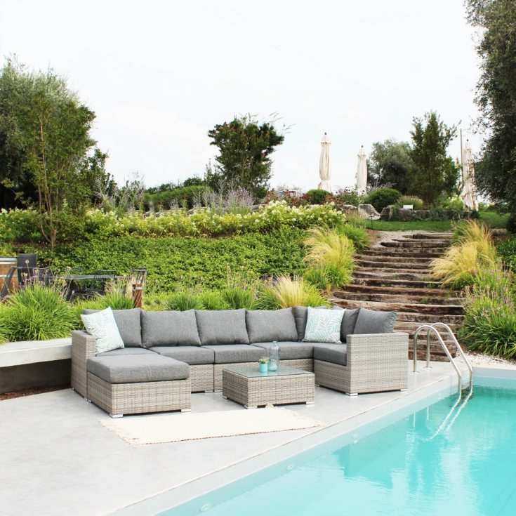 Tavolino Copacabana - Grigio -2