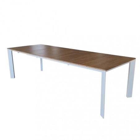 Tavolo Sacramento 215/280x100 Effetto Legno - Bianco -1