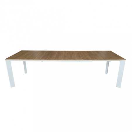 Tavolo Sacramento 215/280x100 Effetto Legno - Bianco -3