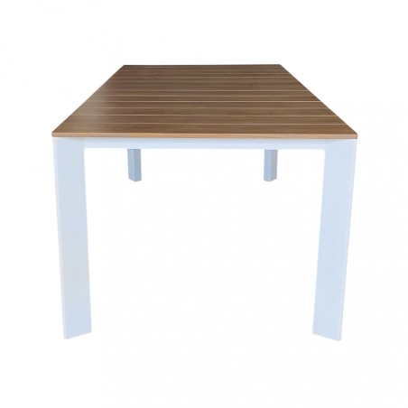 Tavolo Sacramento 215/280x100 Effetto Legno - Bianco -5