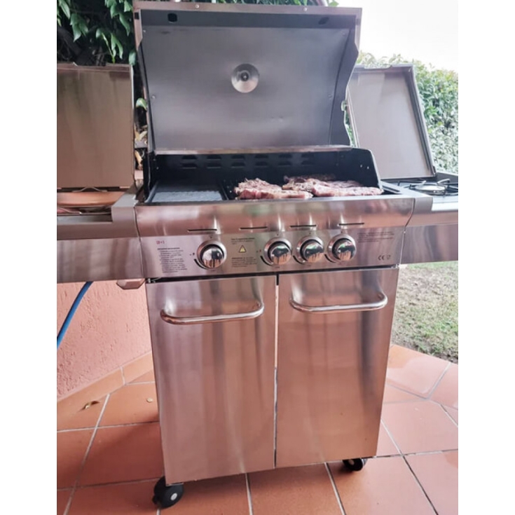 Barbecue Texas 3 Fuochi + 1. A gas -7