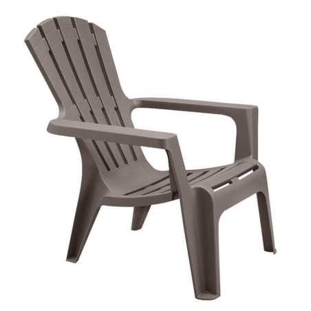 Poltrona Maryland Con braccioli Taupe 73x80x88cm -1