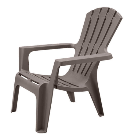 Poltrona Maryland Con braccioli Taupe 73x80x88cm -4