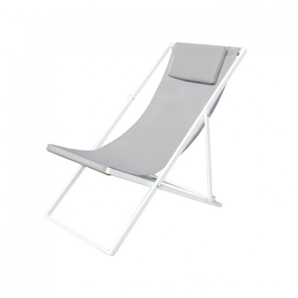 Sdraio Avana Bianco 98x55x75cm -1