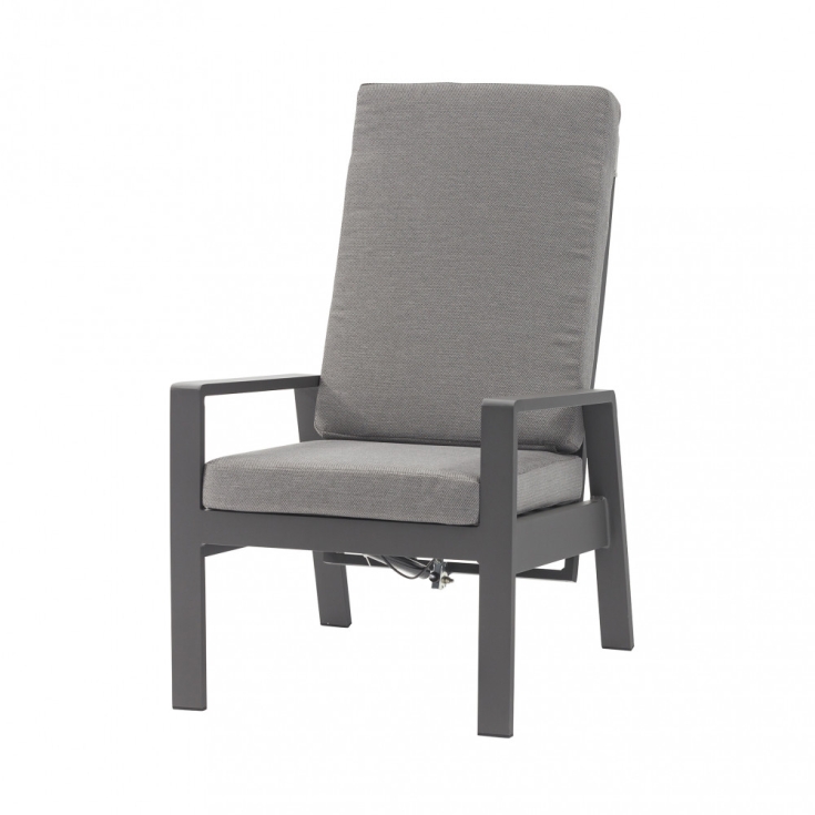 Poltrona Reclinabile Giacarta Antracite 63.5x71x101cm -3