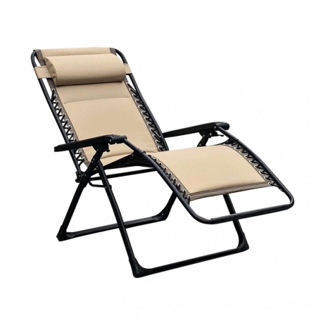 Sdraio Comfort Xxl Pieghevole Marrone 97x78x115cm -1