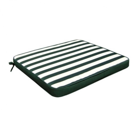 Cuscino in Poliestere 40x40cm spesso 4cm sfoderabile Verde Real