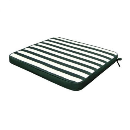 Cuscino in Poliestere 40x40cm spesso 4cm sfoderabile Verde Real