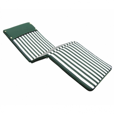 Cuscino in Poliestere 195x59cm spesso 4cm sfoderabile Verde Real