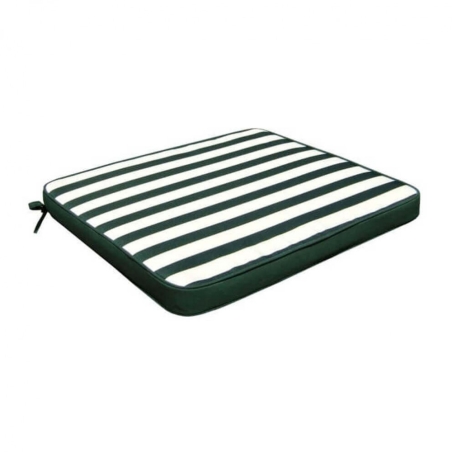 Cuscino in Poliestere 40x40cm spesso 4cm sfoderabile Verde Real