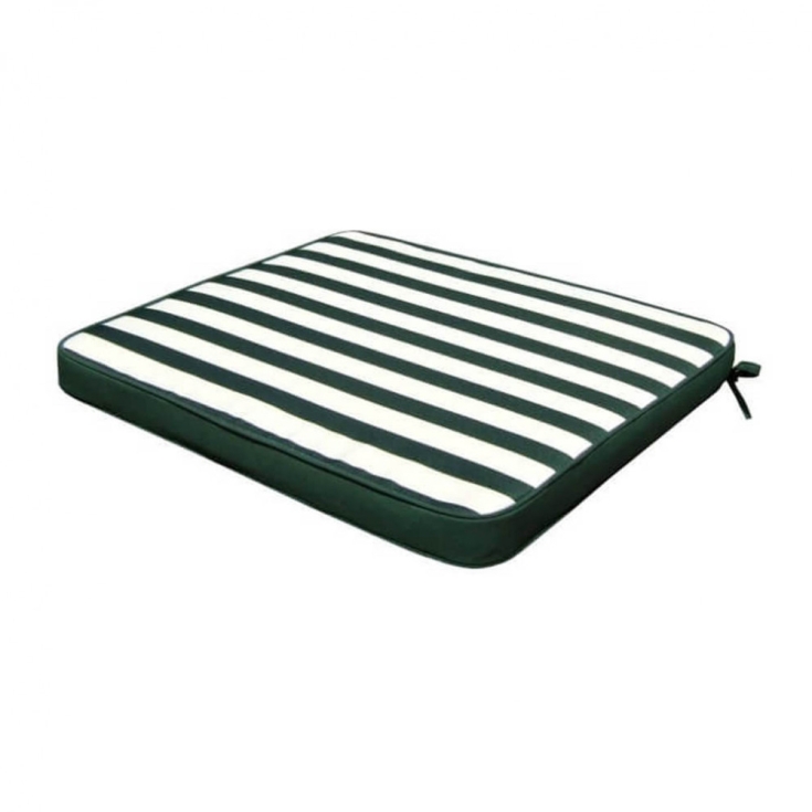 Cuscino in Poliestere 40x40cm spesso 4cm sfoderabile Verde Real