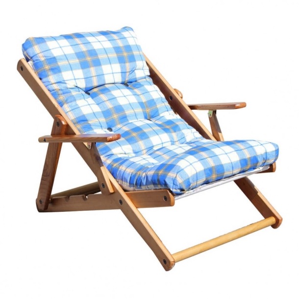 Cuscino in Cotone 56x16cm spesso 110cm non sfoderabile Blu Relax -1