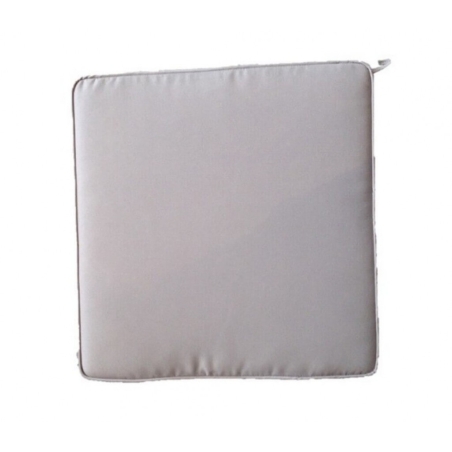 Cuscino in Poliestere 40x40cm spesso 4cm sfoderabile Grigio Real