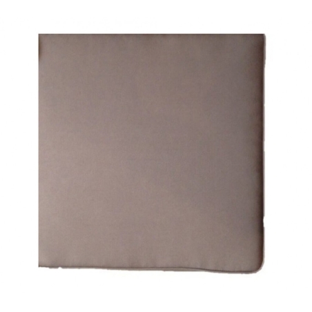 Cuscino in Poliestere 40x40cm spesso 4cm sfoderabile Tortora Real