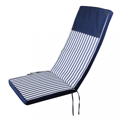 Cuscino in Poliestere 113x49cm spesso 4cm sfoderabile Blu RealEDILIAMO EDENYA