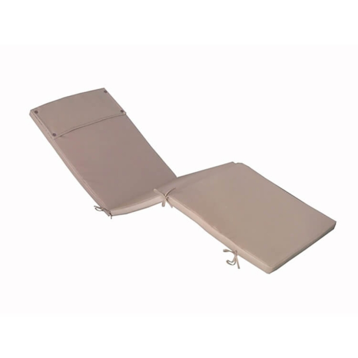 Cuscino in Poliestere 194.5x59cm spesso 4cm sfoderabile Tortora RealEDILIAMO EDENYA