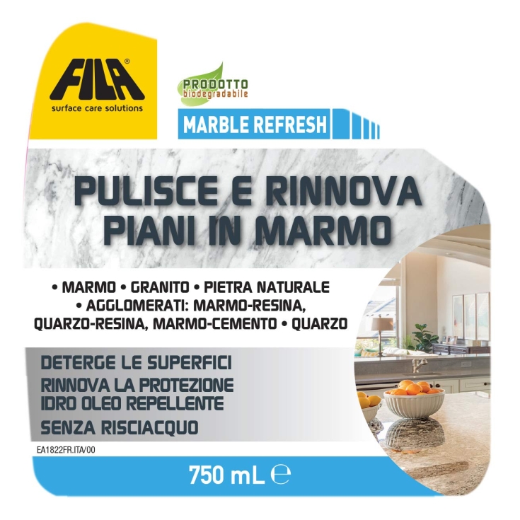 Spray detergente pulizia e rinnovo marmo Marble Refresh FilaFILA