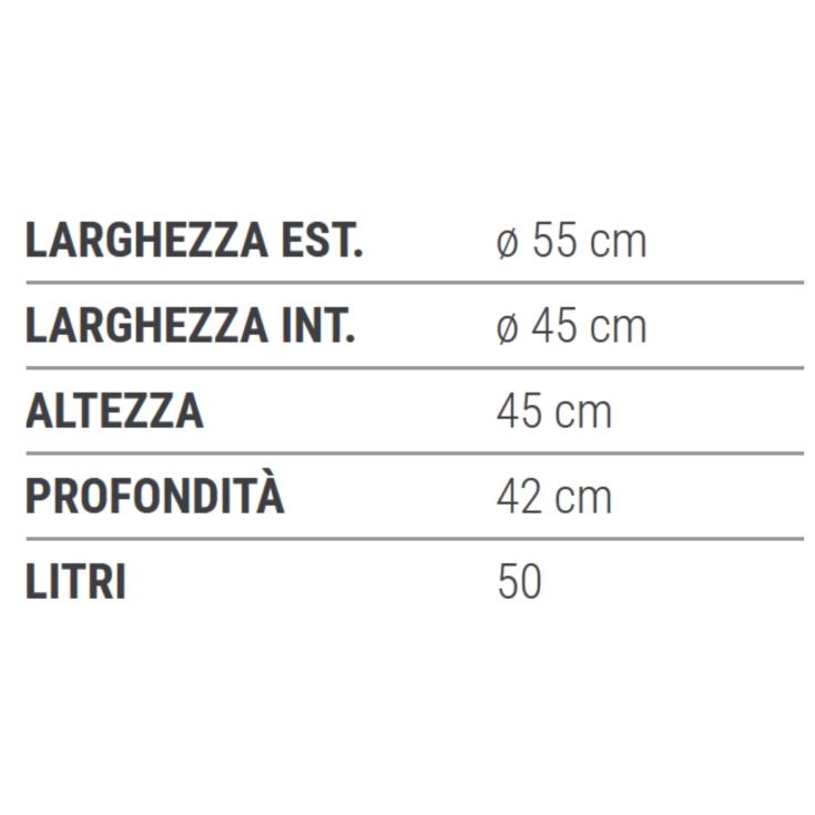 Vaso da esterno doppiobordo Festone Rome Monacis -7