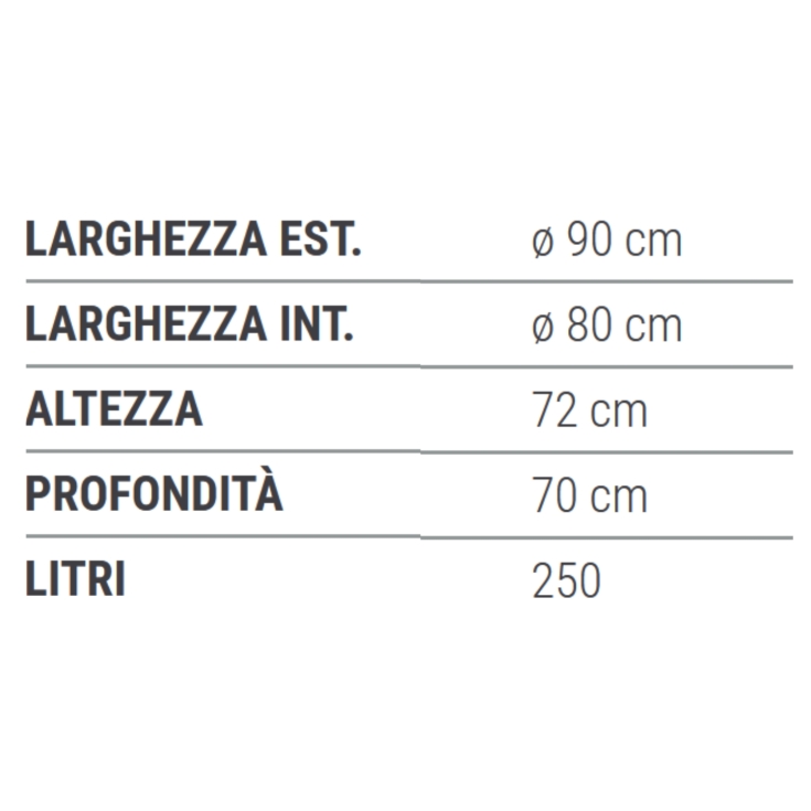 Vaso da esterno doppiobordo Festone Rome Monacis -10