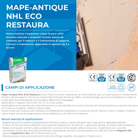 Malta traspirante Mape-Antique NHL Eco Restaura -2