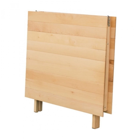 Tavolo Doppio 70x140 Tinta Noce - Tinta noce -4