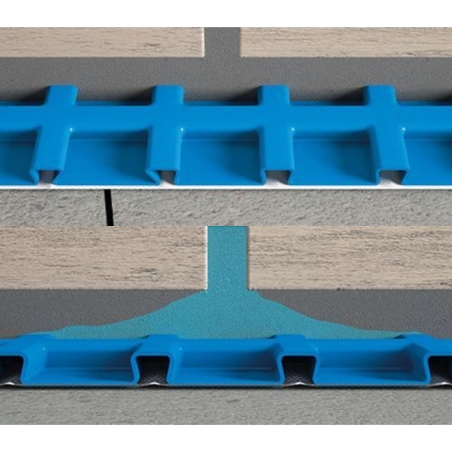 Membrana impermeabilizzante desolidarizzante PRODESO ECO Progress Profile -3