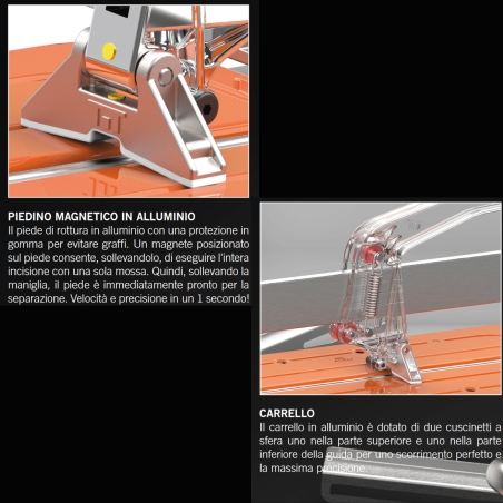 Tagliapiastrelle professionale a spinta Profi 103 Evo BattipavBATTIPAV