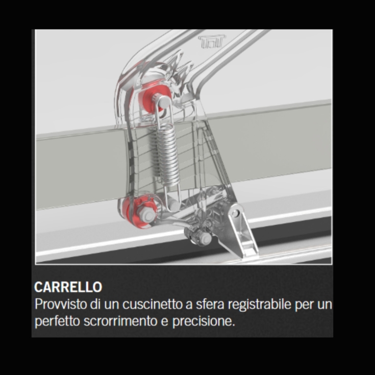 Tagliapiastrelle professionale a spinta Leggera 67 BattipavBATTIPAV