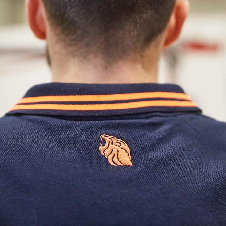 Polo in cotone U-Power Way Deep Blue -3