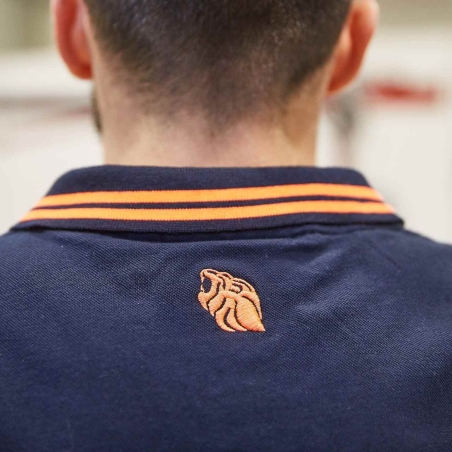 copy of Polo en coton U-Power Way Noir Carbone -3