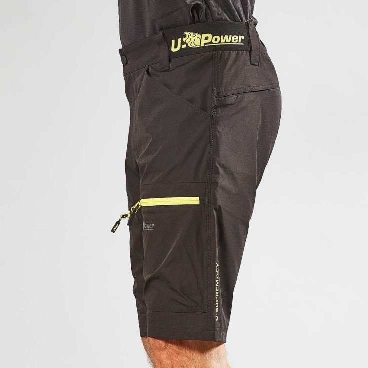 Bermuda da lavoro U-Power Ares black carbon -3