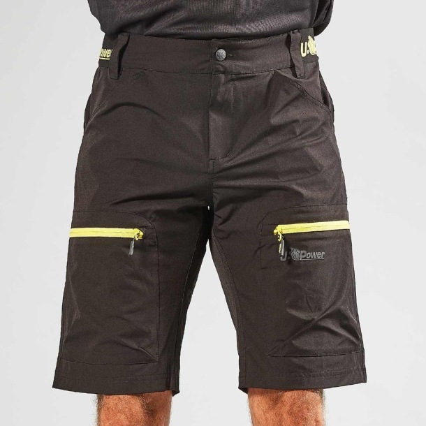 Bermuda de travail U-Power Ares black carbon