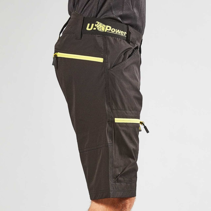 Bermuda da lavoro U-Power Ares black carbon -5