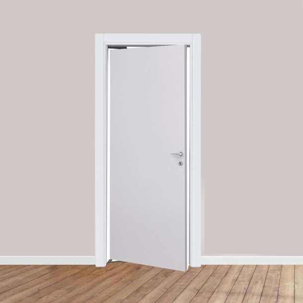 Porta a rototraslante reversibile bianca laccata CL Doors -1