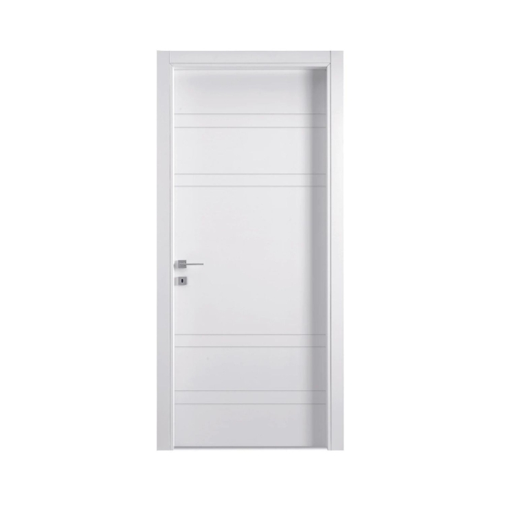Porta battente reversibile bianca laccata Dynamic -2