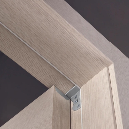 Porta battente reversibile bianca laccata CL Doors -7