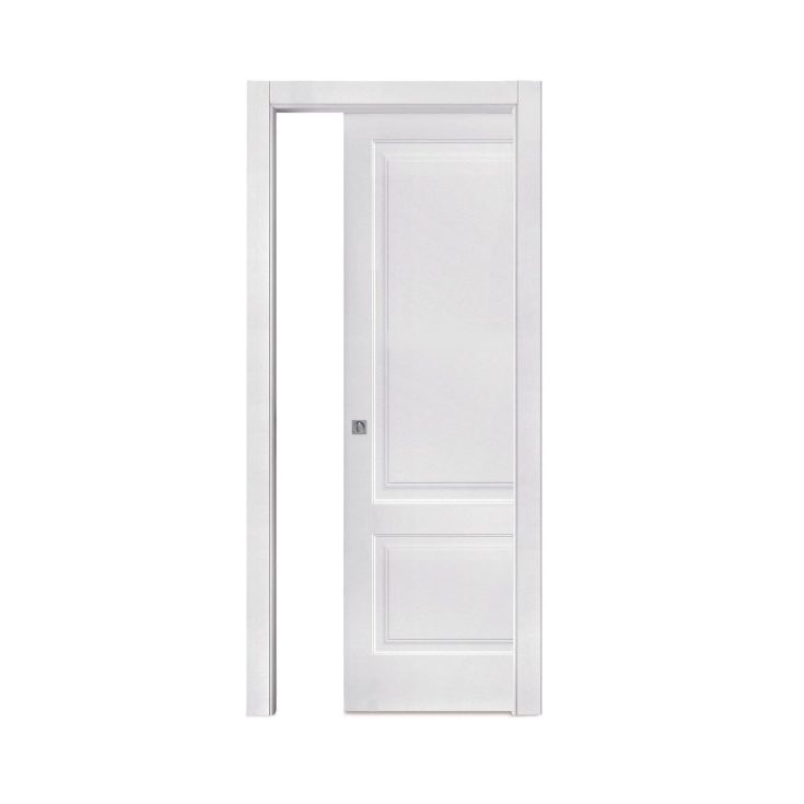 Porta scorrevole interna bianca laccata CLASSIC -2