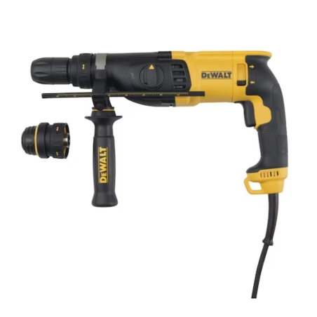Tassellatore SDS PLUS DeWalt 800W 2.8j doppio mandrino D25134K-QS -2