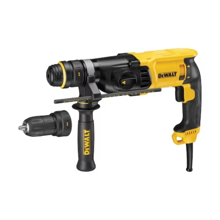 Tassellatore SDS PLUS DeWalt 800W 2.8j doppio mandrino D25134K-QS -4