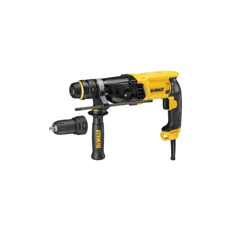 Tassellatore SDS PLUS DeWalt 800W 2.8j doppio mandrino D25134K-QS -5