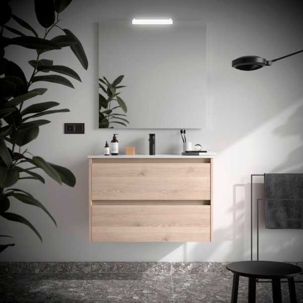 Mobile sospeso bagno classic 80x54cm Noja 800 Salgar | Competo -1