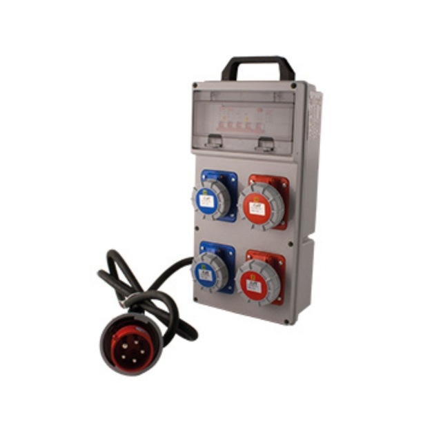Quadro da cantiere 2 prese 220 V 2 prese 380V IP67 FT -1