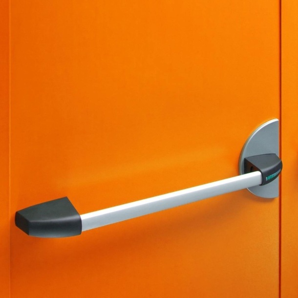 Kit Maniglione antipanico NINZ SLASH BM anta attiva porte tagliafuoco REI -1